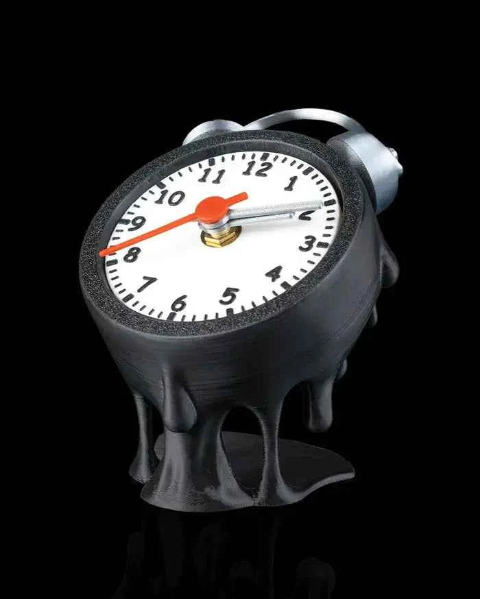 Persistent Time Sculpture Surreal Shelf Decor Art