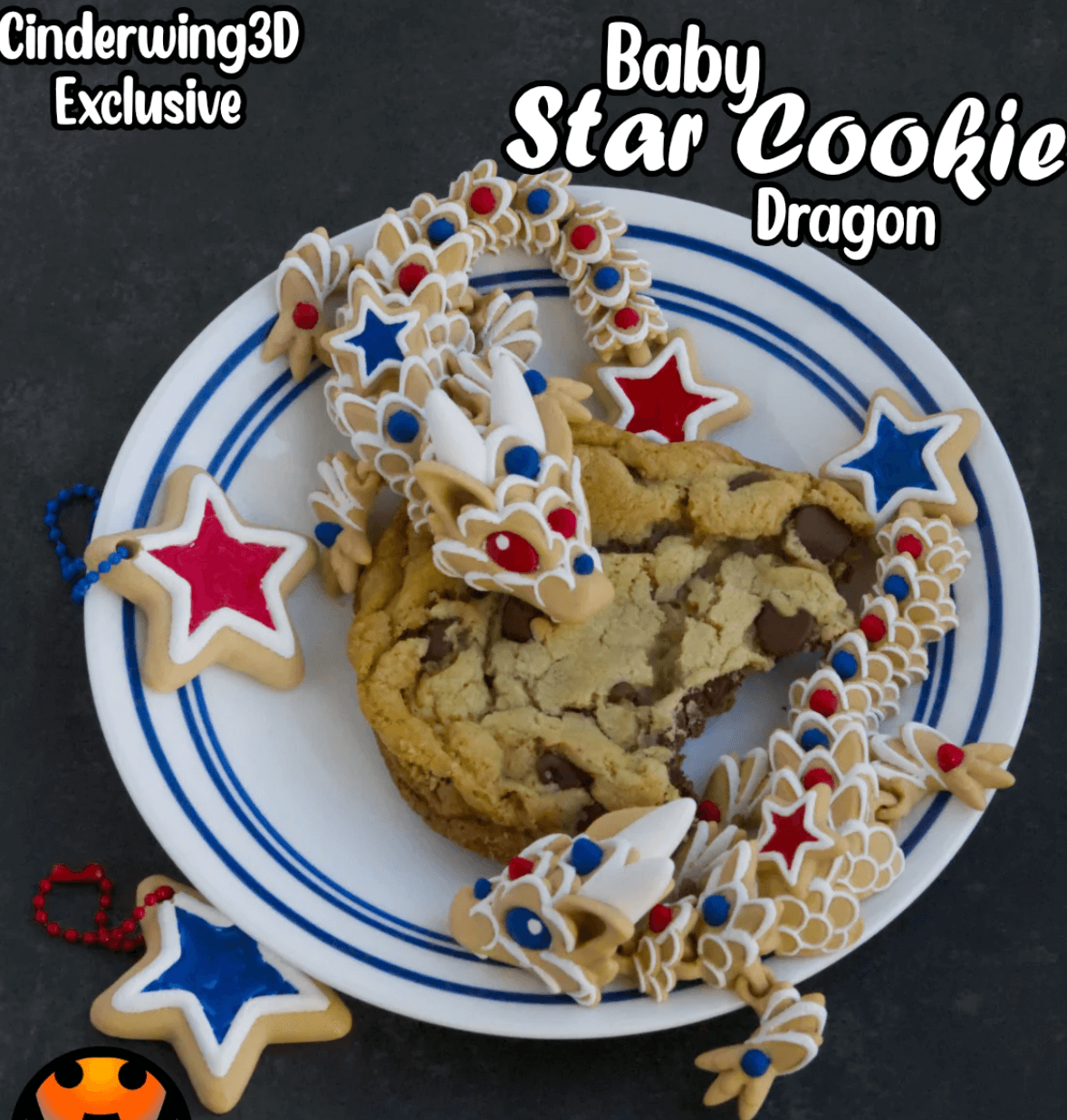 Baby Star Cookie Dragon