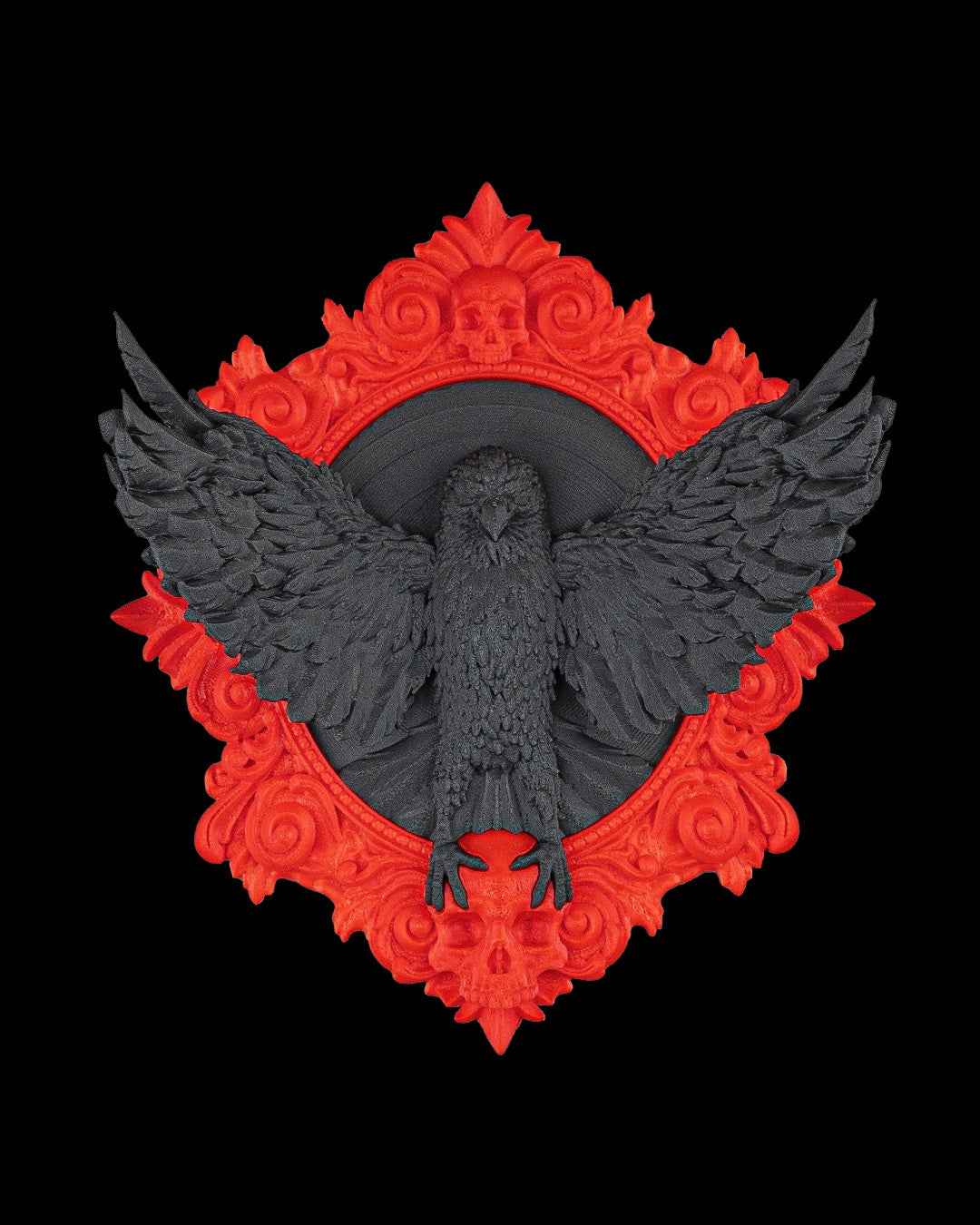 Ravenhold Wall Piece - Gothic Raven & Crow Decorative Wall Art