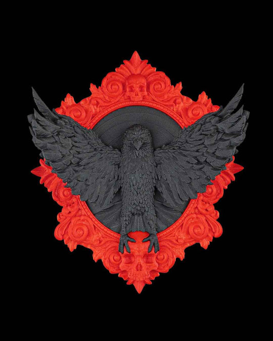 Ravenhold Wall Piece - Gothic Raven & Crow Decorative Wall Art
