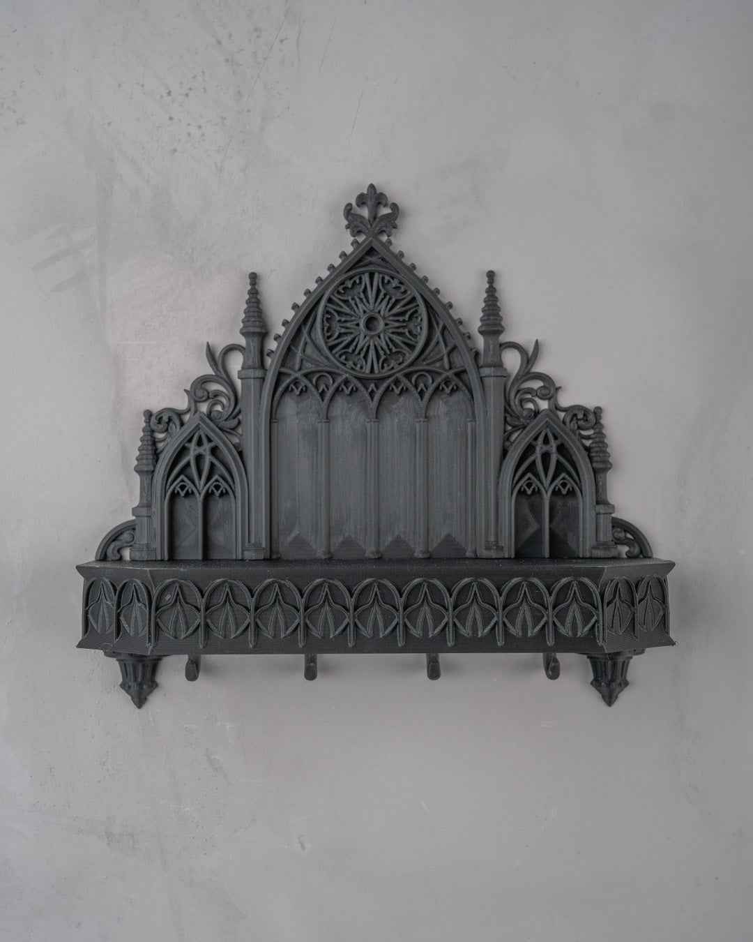 Sanctuary Key Holder - Minimalist Wall Mounted Entryway Organizer