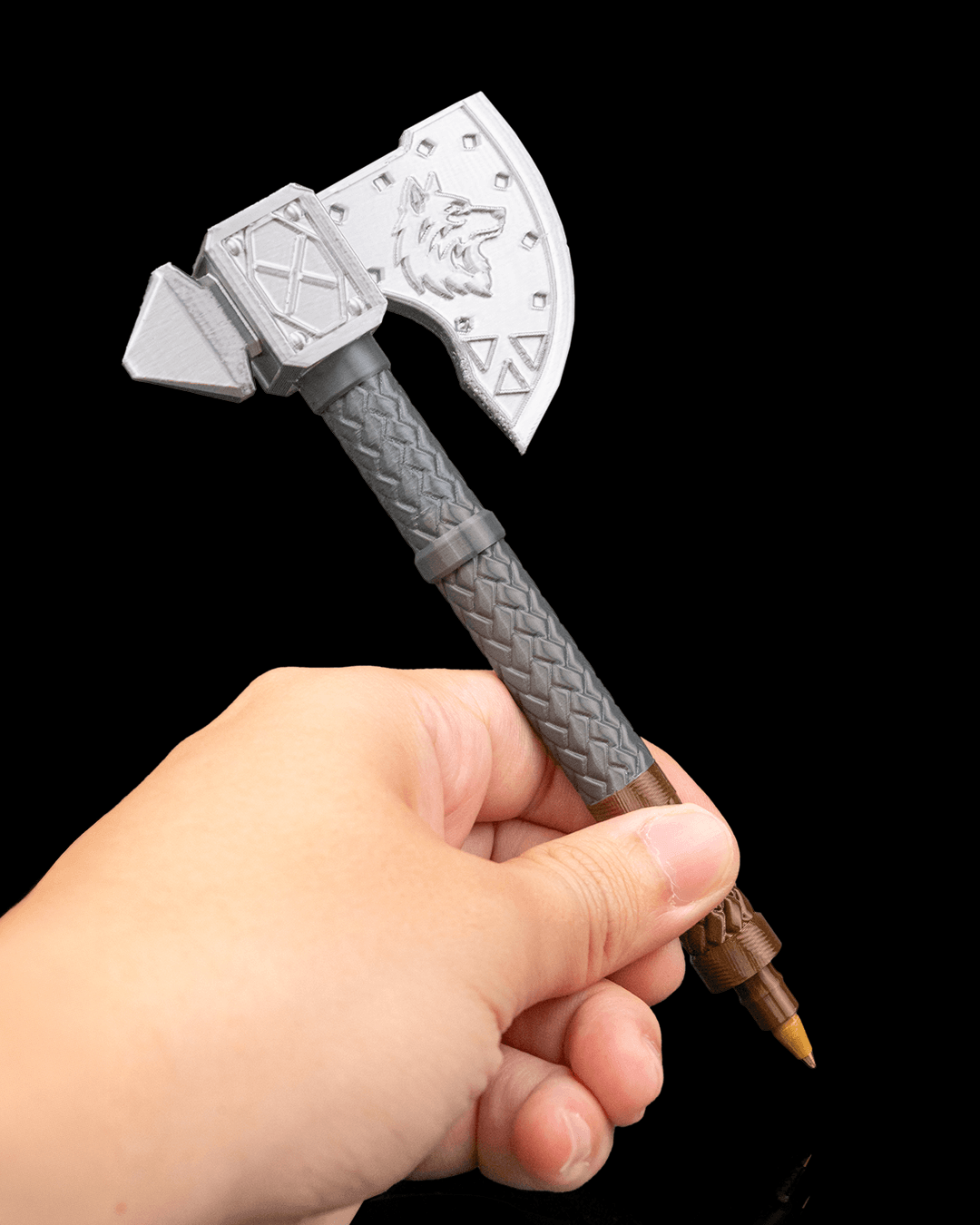 Axe Marks the Spot Pen Holder creative office accessory