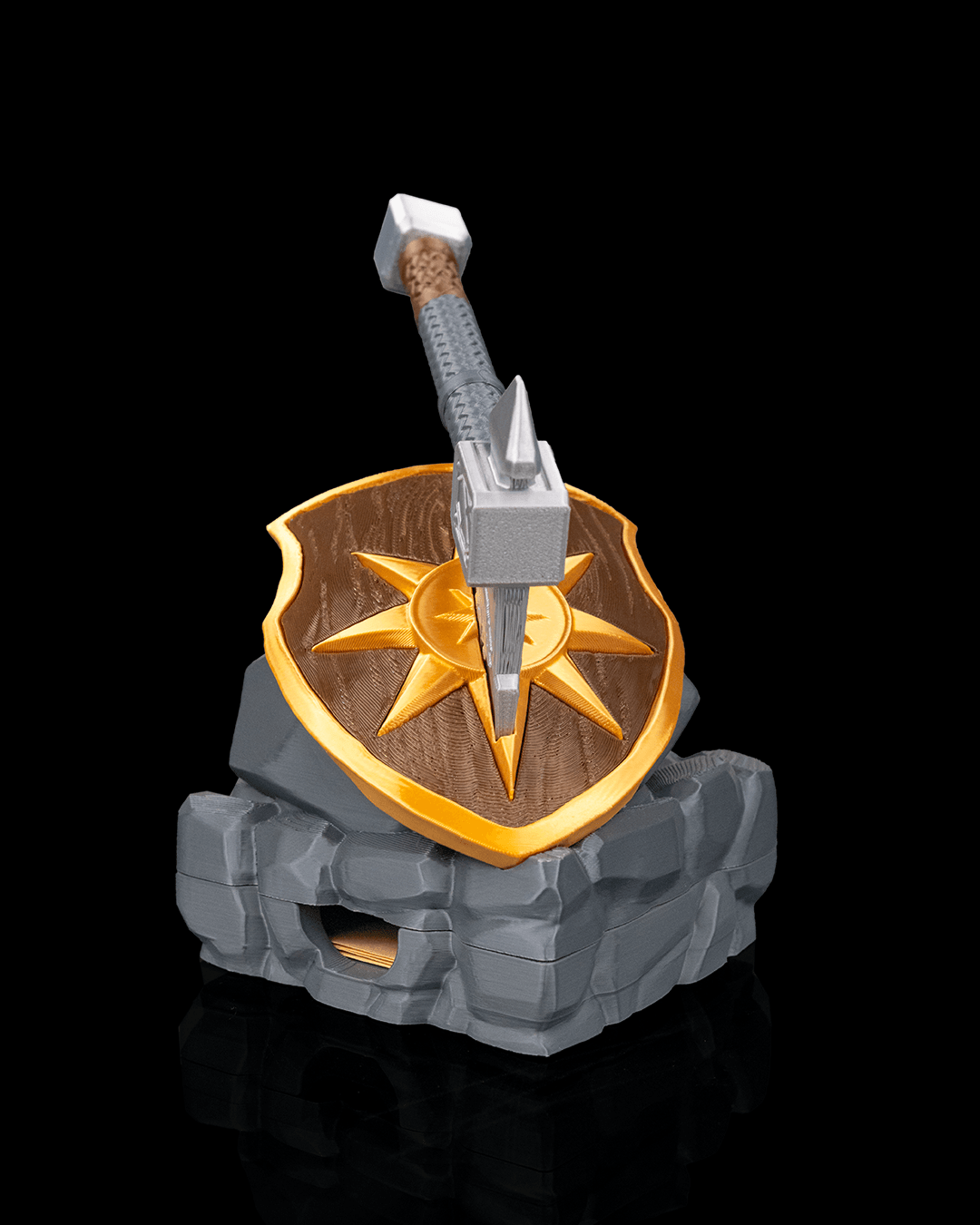 Axe Marks the Spot Pen Holder desk accessory