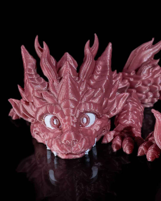 Baby Dragon Articulated – 3D Printed Collectible Figurine