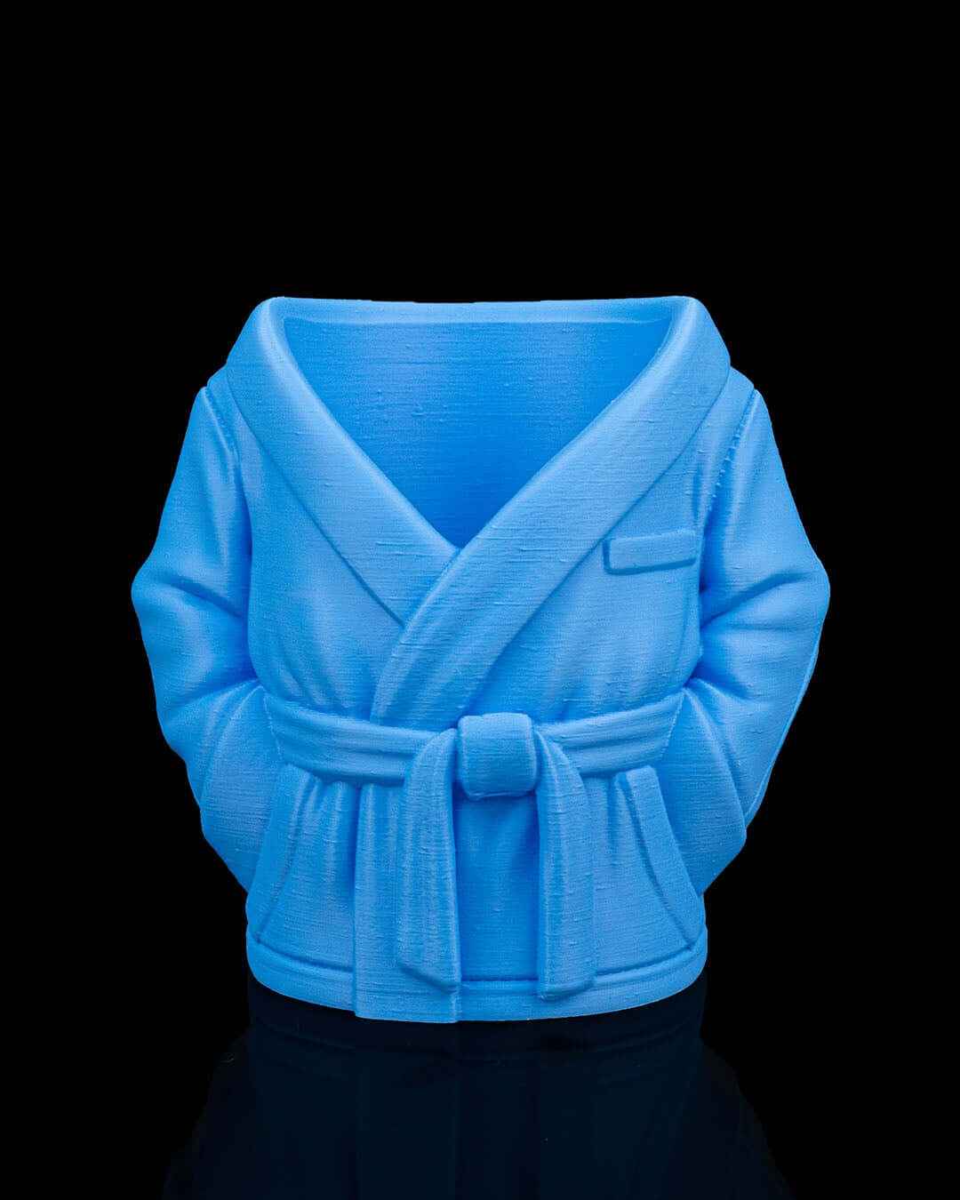 Bathrobe Can Holder - Plush Beverage Relaxer