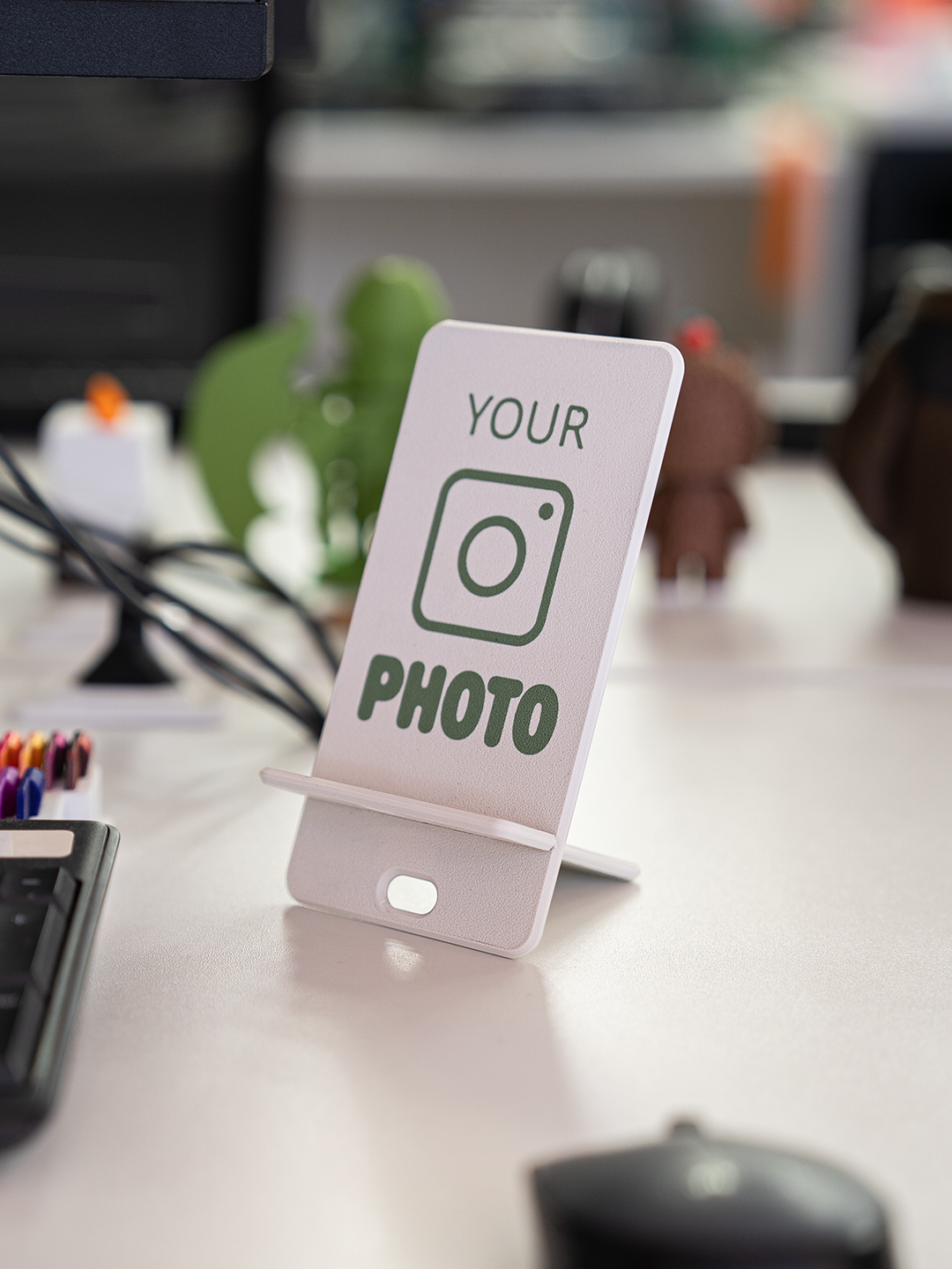 Custom Phone Holders for Desk - Personalized 3D Printed Stand - Mysticraft 3D Creations