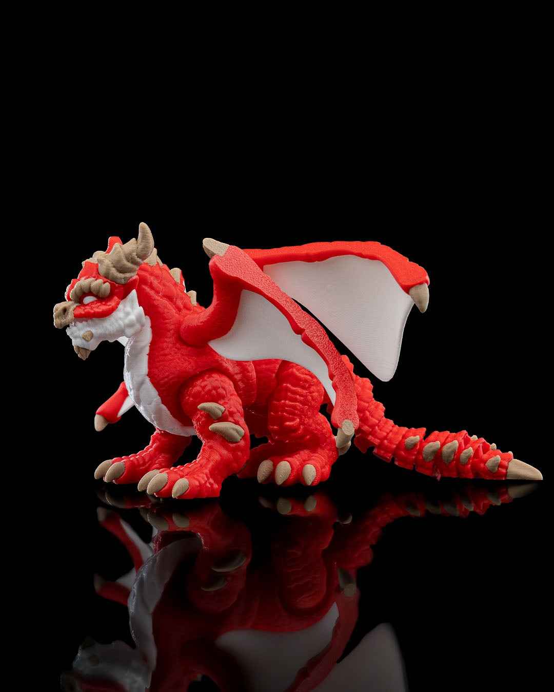Elemental Dragon – 3D Printed Figurine for Collectors & Decor