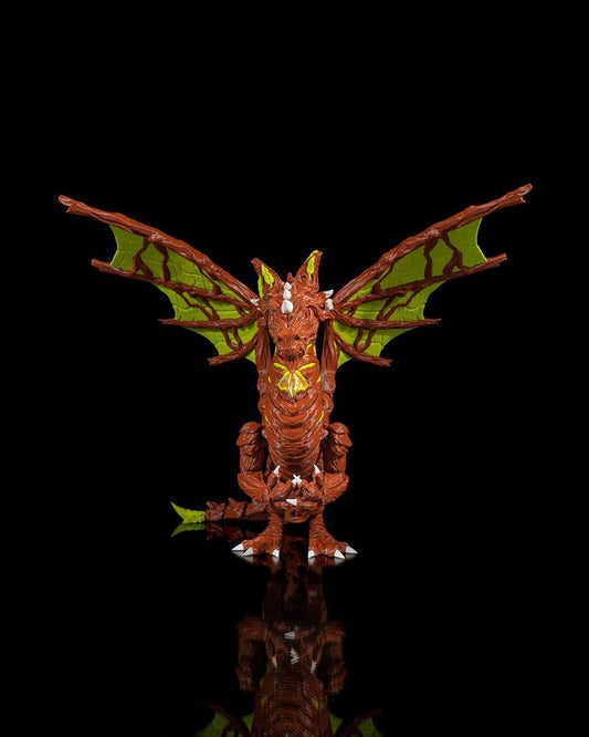 Epic Moss Dragon – 3D Printed Collectible Figurine