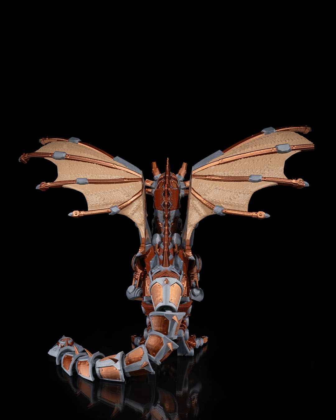 Epic Steampunk Dragon – 3D Printed Collectible Figurine