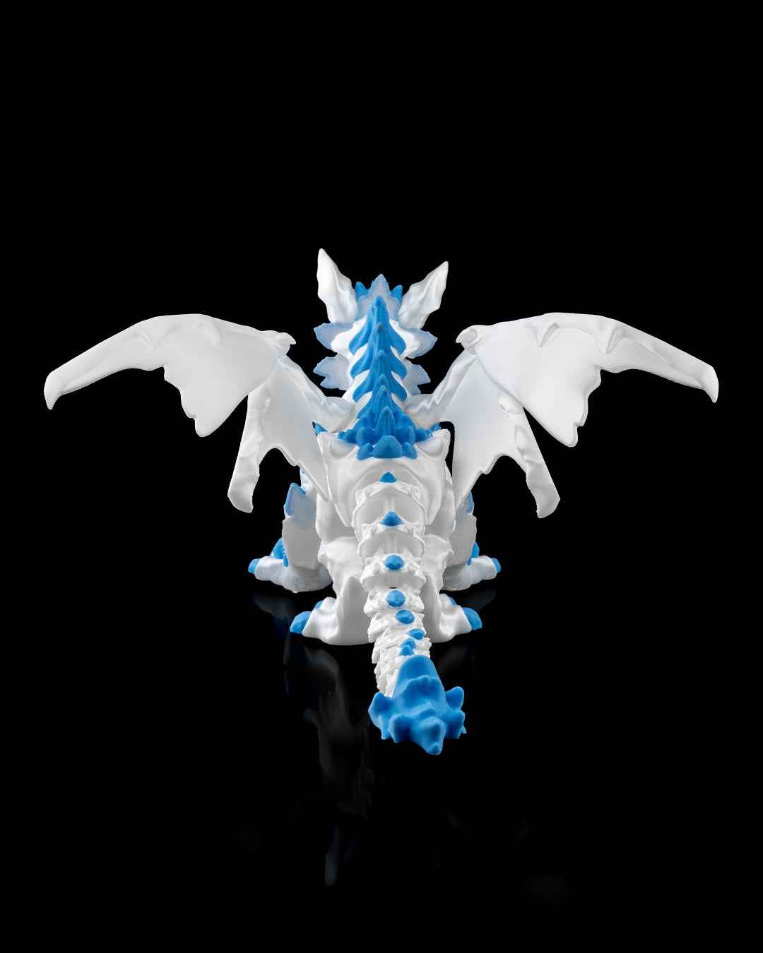 Frosty Dragon – 3D Printed Figurine for Collectors & Decor