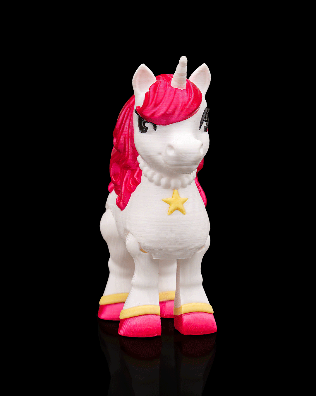 Magic Carousel Unicorn Display - Rotating 3D Printed Stand