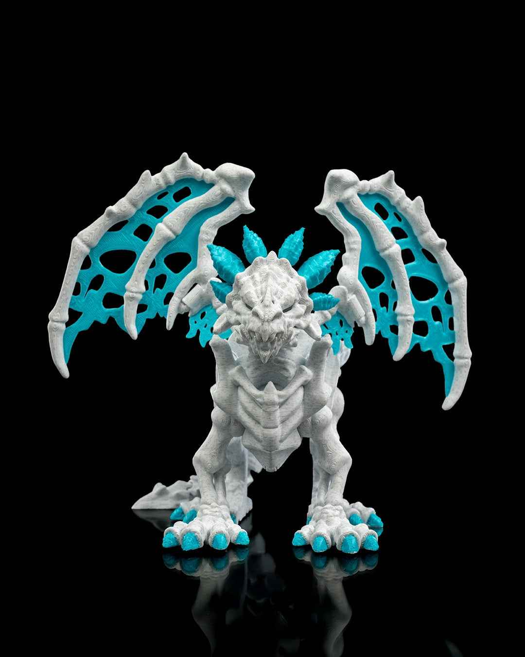 Ske-lethal Dragon – 3D Printed Figurine for Collectors & Decor