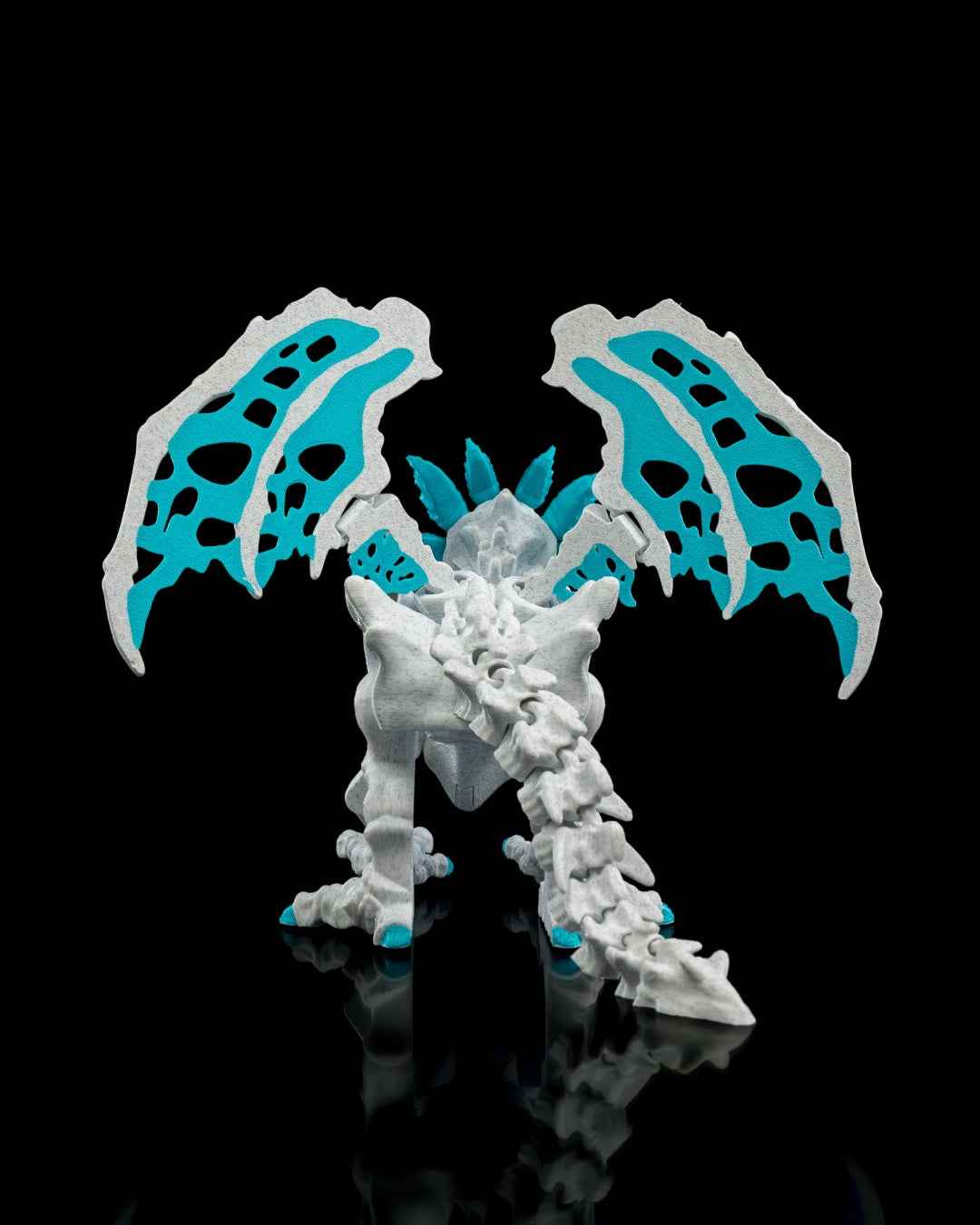 Ske-lethal Dragon – 3D Printed Figurine for Collectors & Decor