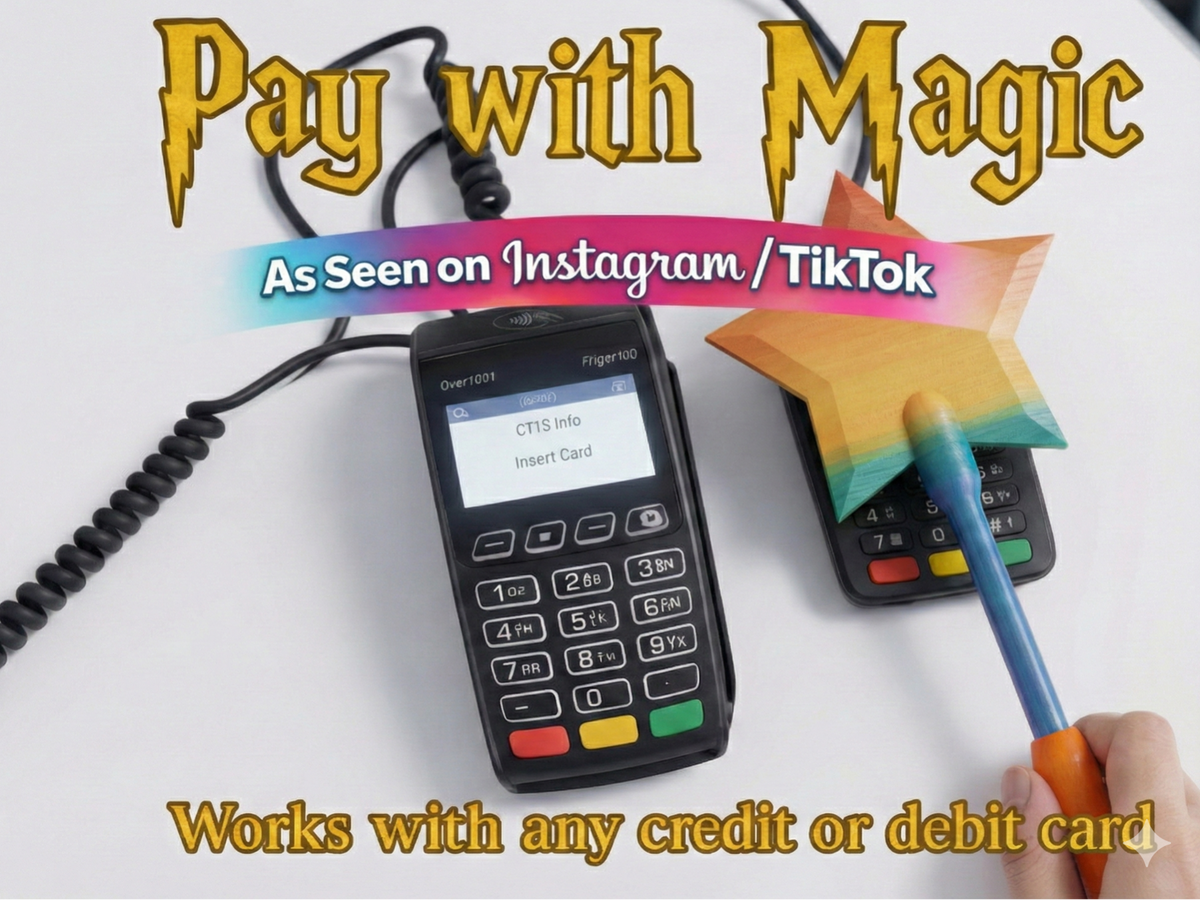 Magic Wand Contactless Payment Promo